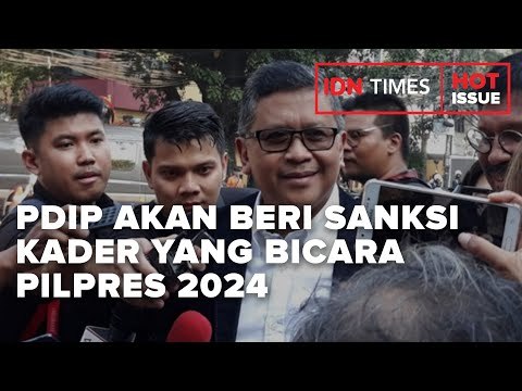 PDIP AKAN BERI SANKSI KADER YANG BICARA PILPRES 2024