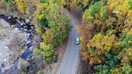 PKK'dan temizlenen Hakkari Yüksekova'da sonbahar güzelliği