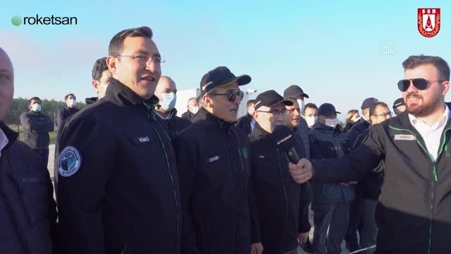 Uzun menzilli milli hava savunma füzesi Siper başarıyla ateşlendi