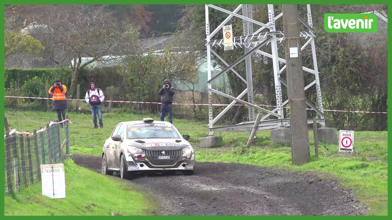 Les routes glissantes du rallye du Condroz