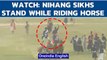 Nihang Sikhs exhibit horse-riding skills in Punjab's Amritsar on Bandi Chhor Divas | Oneindia News