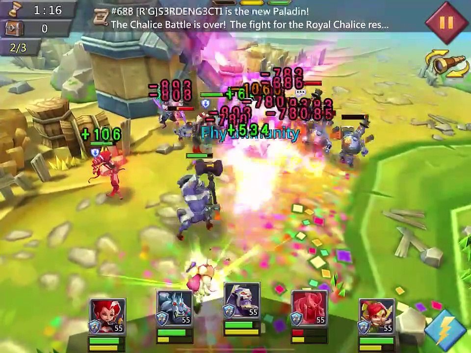 Lords Mobile - Bloodlust - Stage 5 - Winds of Insight - 2nd team