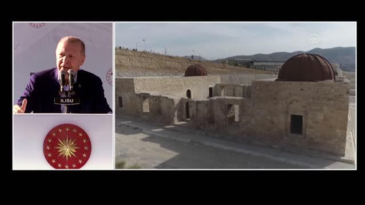 Cumhurbaşkanı Erdoğan: "Projenin maliyeti 20 milyar lirayı buldu"