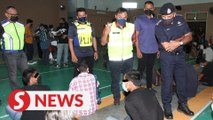 Johor cops conduct operation to rid PPR flats of drug activities