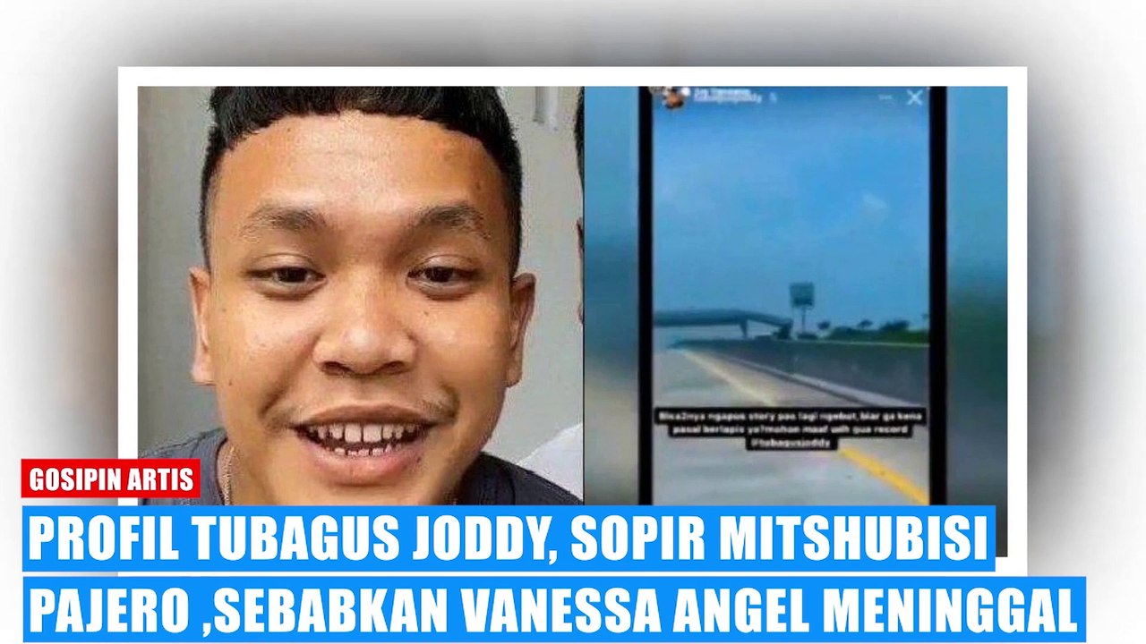Profil Tubagus Joddy Sopir Mitshubisi Pajero yang Alami Kec31aka4n dan Sebabkan Vanessa Angel Men1nGg4l