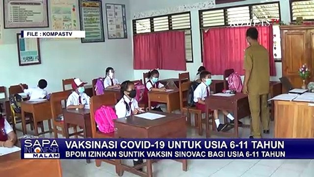 Kabar Baik! BPOM Keluarkan Izin Penggunaan Darurat Vaksin Sinovac untuk Anak Usia 6 Sampai 11 Tahun