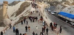Kapadokya'ya ziyaretçi sayısı arttı