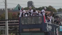 Braves celebrate historic World Series win with parade through Atlanta