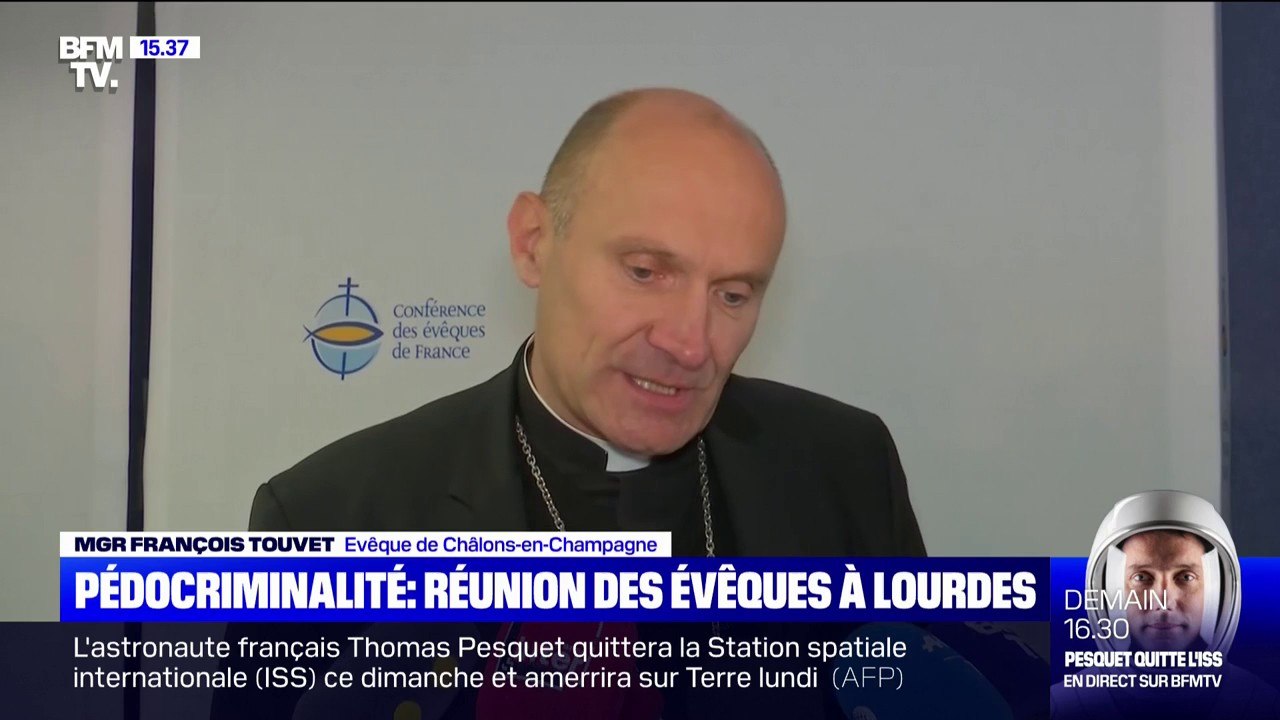 Mgr François Touvet, évêque de Châlons-en-Champagne: "Demander pardon à une personne victime c'est l'aboutissement de tout un processus"