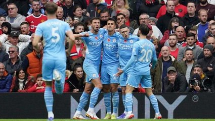 Manchester'ın rengi mavi! Dev derbide Guardiola'nın öğrencileri, Kırmızı Şeytanlar'ı sahadan sildi