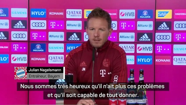 Bayern - Nagelsmann : “Coman fait partie des quatre meilleurs ailiers d'Europe”