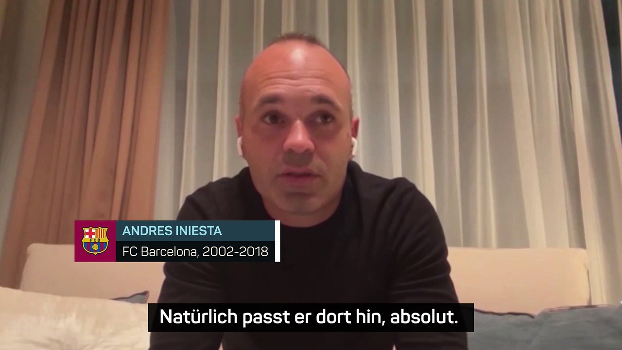 Iniesta: “Xavi ist bereit für diese Aufgabe”