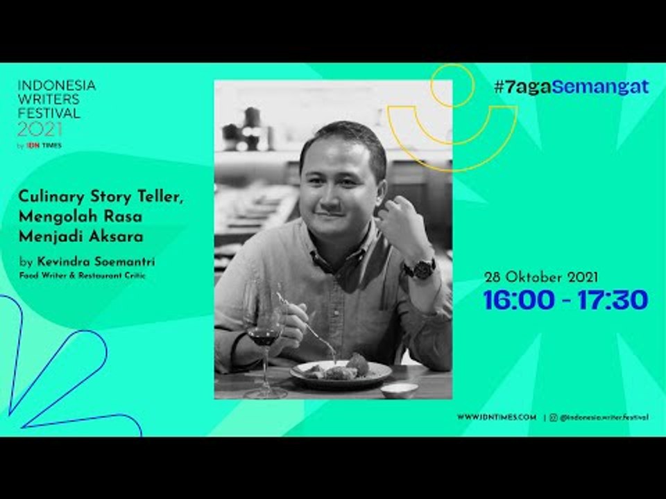 Culinary Story Teller, Mengolah Rasa Menjadi Aksara