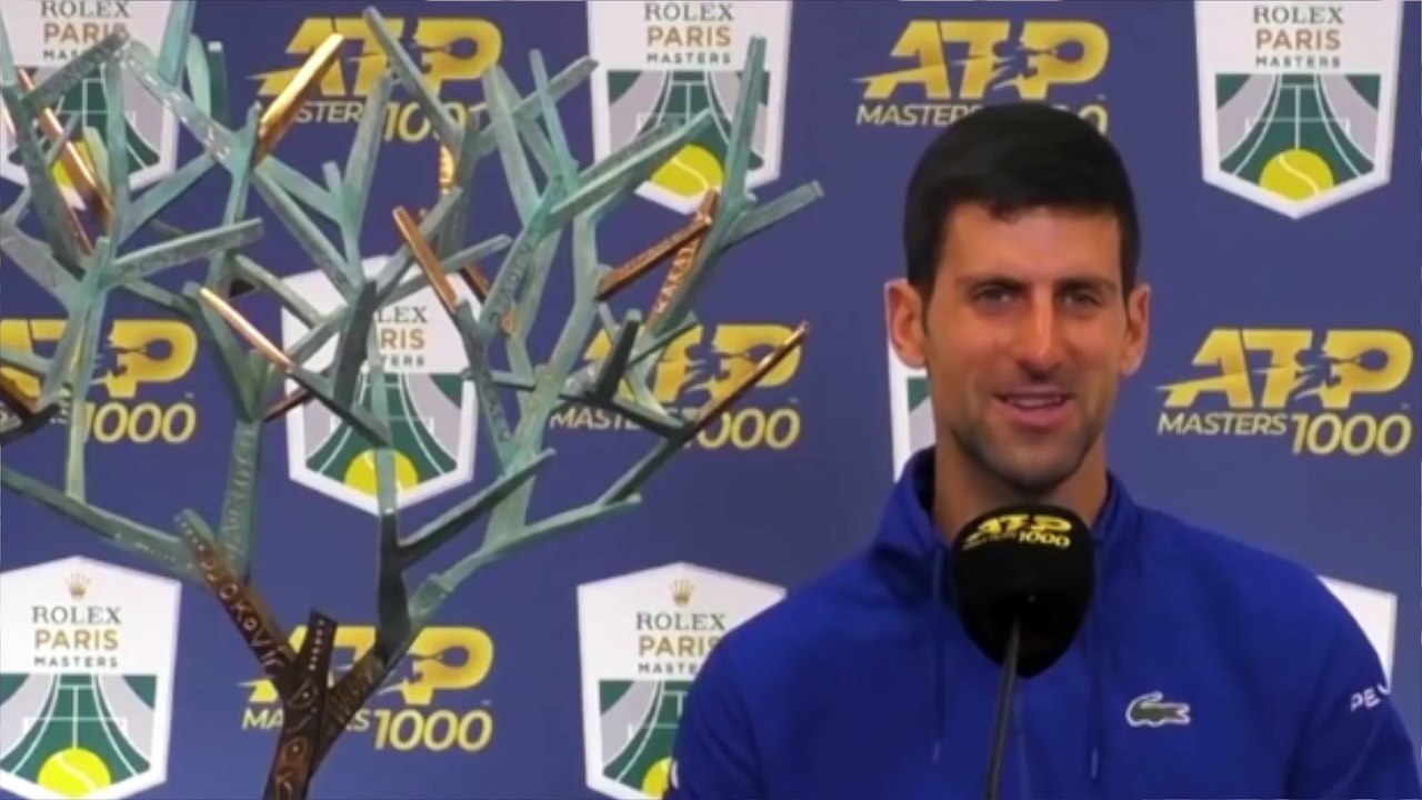 ATP - Rolex Paris Masters 2021 - Novak Djokovic : "Je suis prêt pour une grande bataille contre Daniil Medvedev"