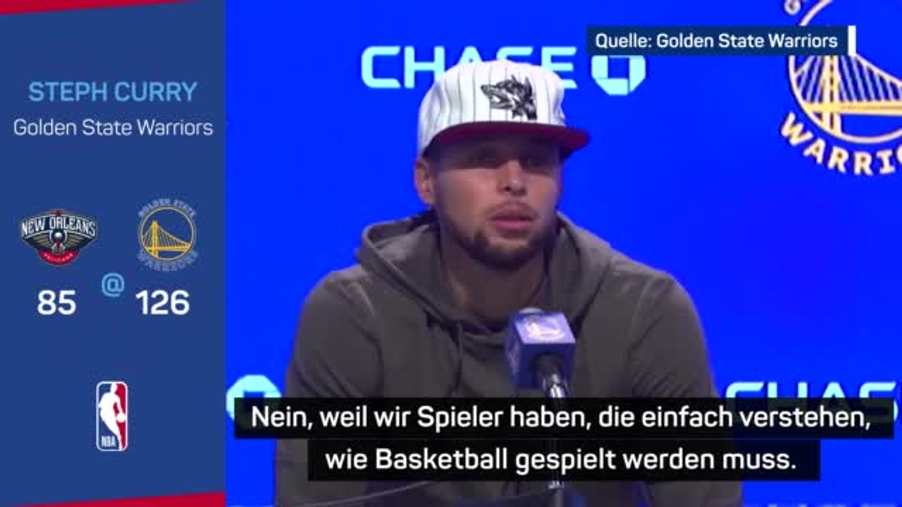 Curry: Guter Saisonstart ist „nicht überraschend“