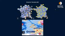 prévisions météo du samedi 6 novembre 2021