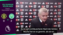Solskjaer: Niederlage “ist großer Schritt zurück”