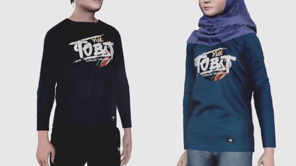 3D Animation T-Shirt Modeling Vlozer