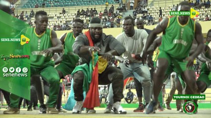 Finale tournoi de la CEDEAO : l'entrée spectaculaire de Eumeu Sène à l'arène national