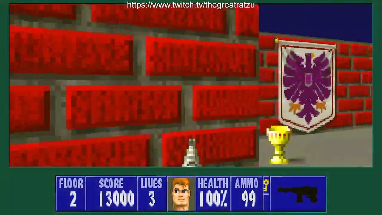 Chatzu Plays Wolfenstein 3D Episode 4 - More Nazi Doom