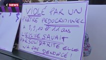 Violences et agressions sexuelles dans l'Eglise : une centaine de manifestants à Paris et à Lourdes