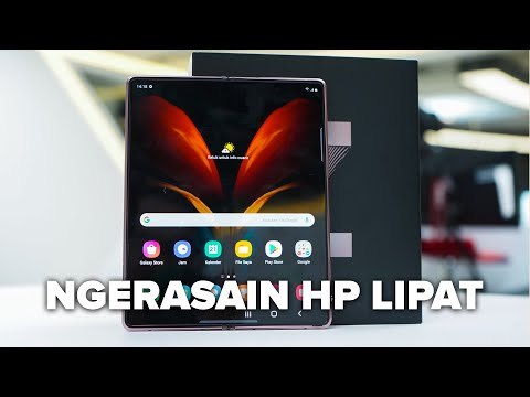 PERTAMA NYOBAIN HP LIPAT - Unboxing Samsung Galaxy Z Fold2 Indonesia