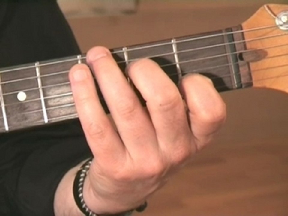 Les accords ouverts de la guitare