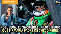 Noel León, el piloto regio que firmaría padre de Checo Pérez