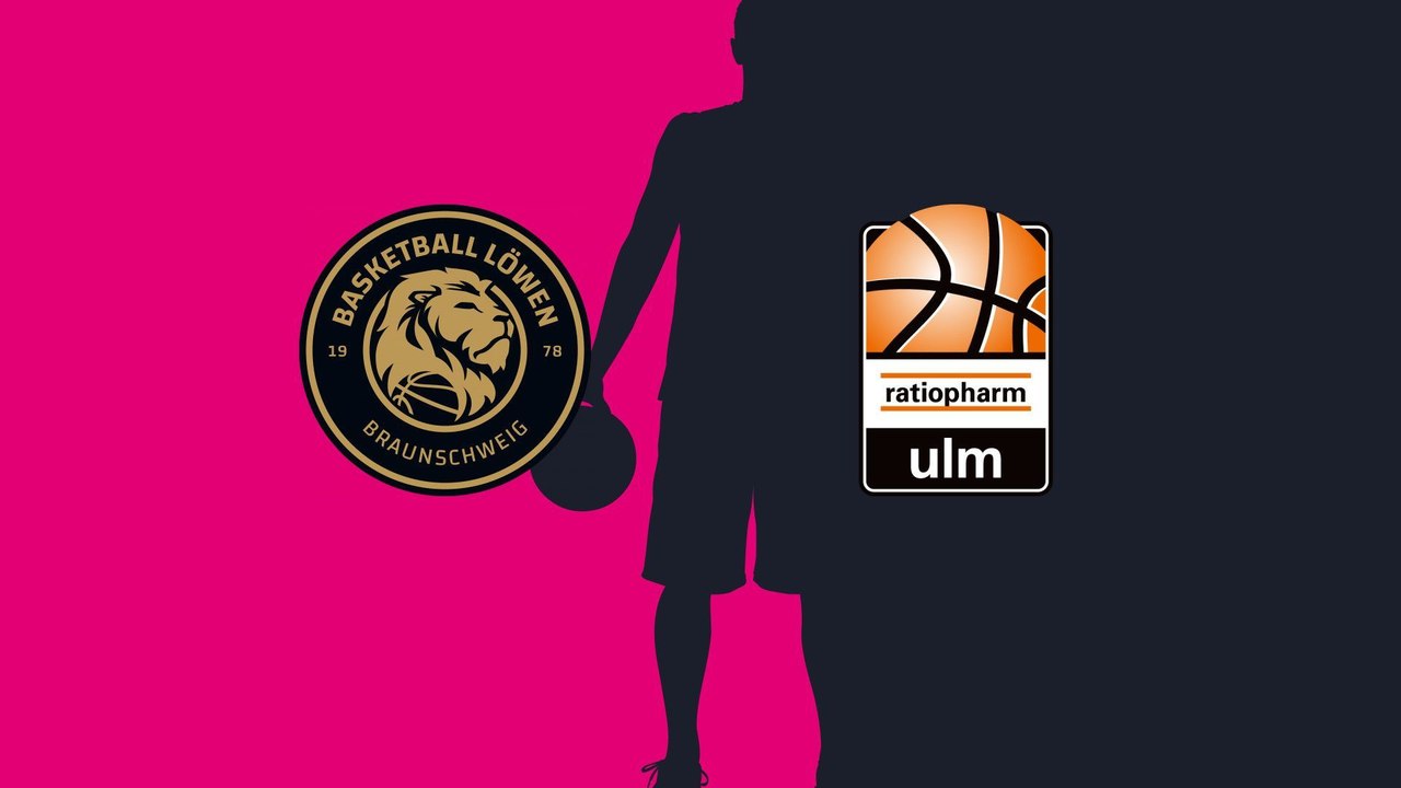 Basketball Löwen Braunschweig - ratiopharm ulm (Highlights)