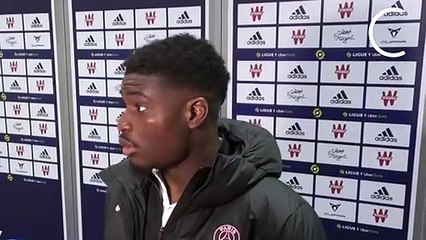 Junior Dina Ebimbe raconte les difficultés du PSG