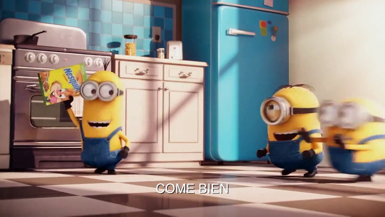 Minions también desayunan cereal NESQUIK