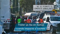 Se eleva a 14 la cifra de muertos por accidente en carretera México-Puebla