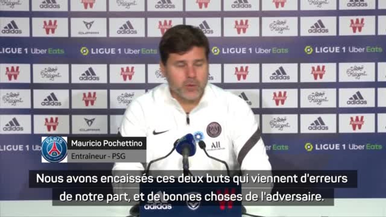 PSG - Pochettino : "Limiter les erreurs défensives"