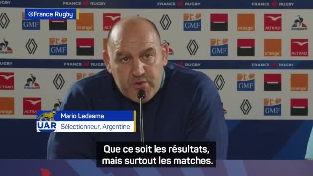 Argentine - Ledesma : La France ? Parmi les 3 meilleures équipes du monde