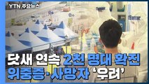 닷새 연속 2천 명대 확진...위중증·사망자 증가 '우려' / YTN