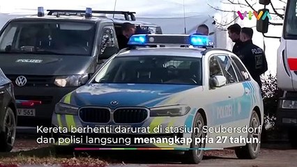 Kereta Cepat Dikejutkan Pria Berpisau,  Pengungsi Bikin Ulah