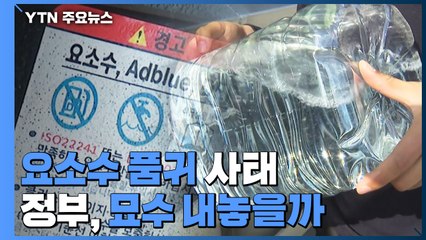 요소수발 '물류대란' 초읽기...정부, 묘수 내놓을까 / YTN