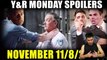 CBS Young And The Restless Recap Monday November 8 - YR Daily Spoliers 11-8-2021