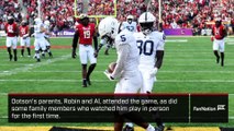 Jahan Dotson Sets Penn State Receiving Record in Win Over Maryland