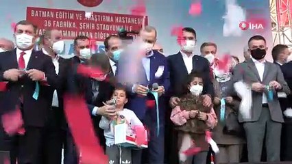 Batman'da Cumhurbaşkanı Erdoğan'a sevgi seli