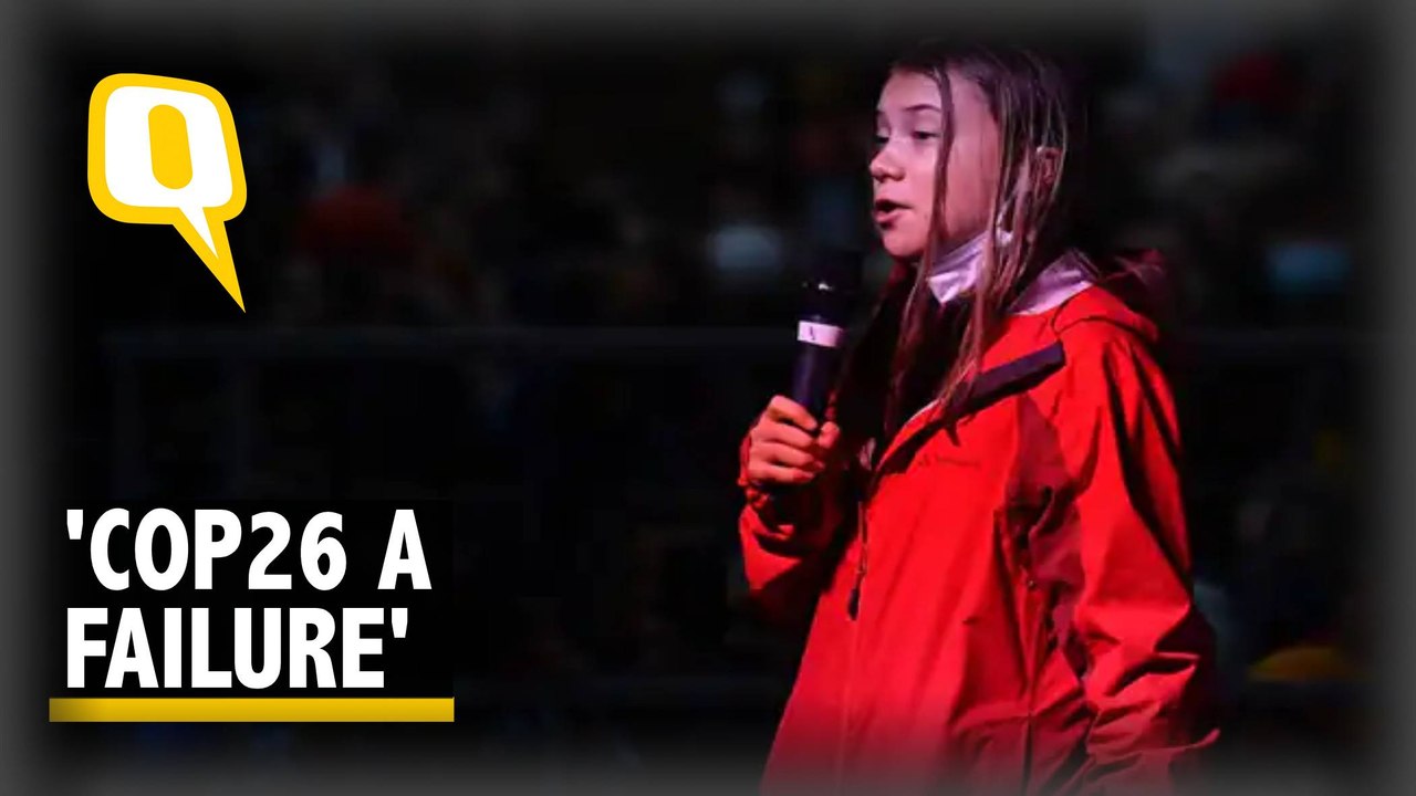 COP26 | Greta Thunberg Calls Climate Summit a F...