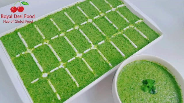 Mint coriander dip recipe | Exotic Green Nutty dip recipe by royal desi food| Almond mint coriander chutney recipe Dhanya Pudina dahi chutney recipe