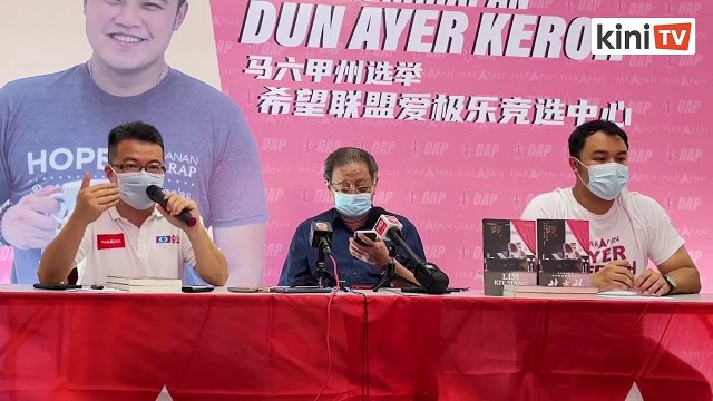 Benarkan semua calon KM Melaka berdebat seperti Ka Siong, Guan Eng'