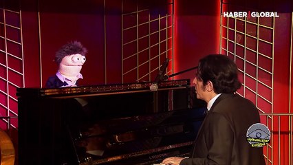 Okan Bayülgen ve Dayı stüdyoyu kırdı geçirdi