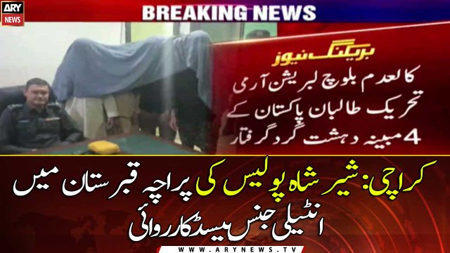 Karachi police arrest four alleged terrorists associated with banned TTP, BLA