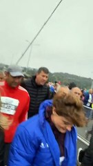 İstanbul Maratonu: Kılıçdaroğlu, İmamoğlu ve Akşener köprüyü birlikte geçti