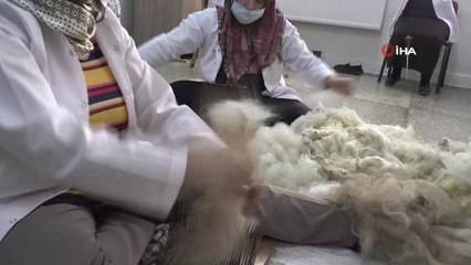 Son dakika: Olgunlaşma Enstitüsünde kaybolan geleneksel el sanatları yaşatılmaya devam ediliyor