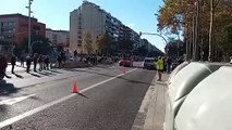 Els corredors de la Marató de Barcelona arriben a la Meridiana amb Garcilaso: km 16