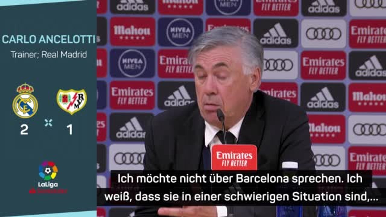 Ancelotti 'überrascht' von Vorsprung auf Barca