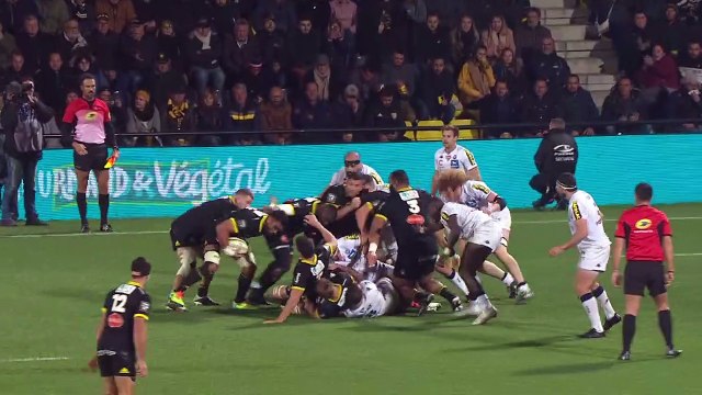 TOP 14 - Essai de Jules FAVRE (SR) - Stade Rochelais - Union Bordeaux-Bègles - J10 - Saison 2021/2022